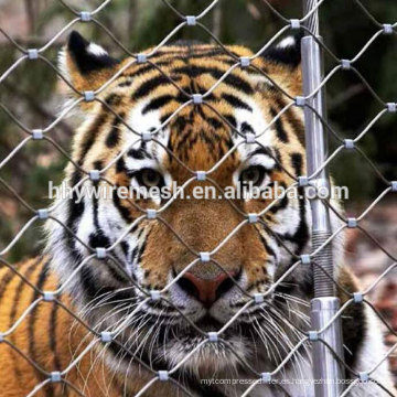 precio para la venta Malla del recinto del tigre del mono Malla del acoplamiento del zoo animal malla de malla del cable de ferrule